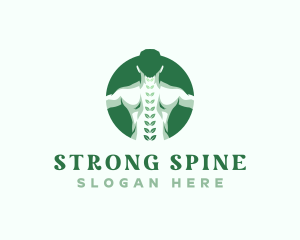 Chiropractor Back Body logo design