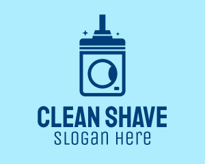 Clean Washing Machine  logo design