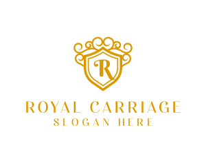 Royal Hotel Crest logo design