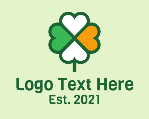 Lucky Irish Clover  logo