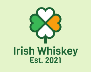 Lucky Irish Clover  logo