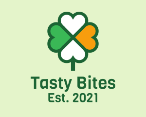 Lucky Irish Clover  logo