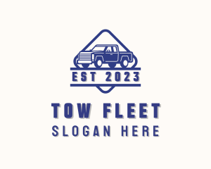 Pickup Truck Vehicle logo design