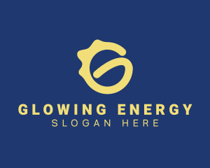 Solar Energy Letter G logo design