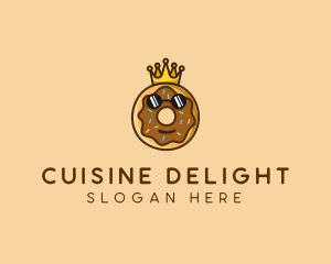 Cool Donut King logo design