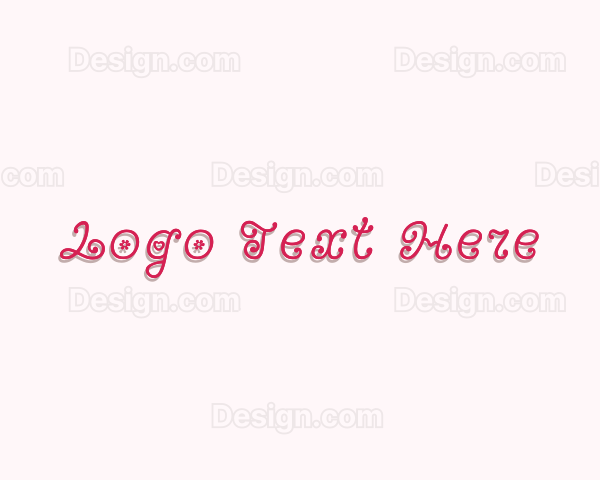 Feminine Flower Garden Logo