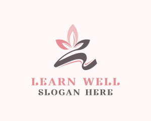 Wellness Nature Leaves  logo design