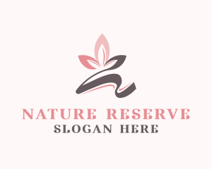 Wellness Nature Leaves  logo design