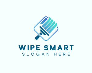 Squeegee Wiper Sanitation logo