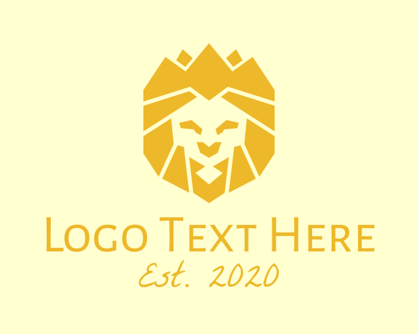 Golden logo example 3