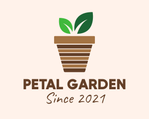 House Plant Pot  logo design