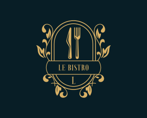 Restaurant Kitchen Gourmet logo design