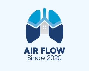 Blue Respiratory Lungs Clinic logo