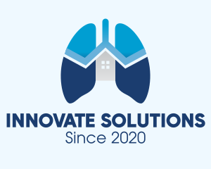 Blue Respiratory Lungs Clinic logo