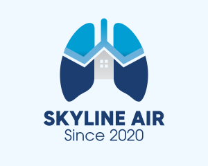 Blue Respiratory Lungs Clinic logo