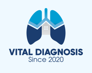 Blue Respiratory Lungs Clinic logo