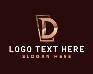 Luxury Letter D Business logo