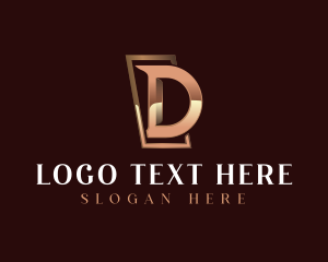 Luxury Letter D Business logo