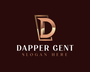 Luxury Letter D Business logo design