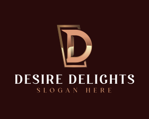 Luxury Letter D Business logo design