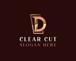 Luxury Letter D Business logo design