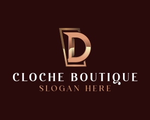 Luxury Letter D Business logo design