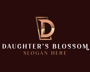 Luxury Letter D Business logo design