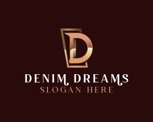 Luxury Letter D Business logo design