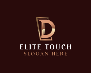 Luxury Business Letter D logo design