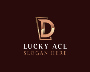 Luxury Business Letter D logo design