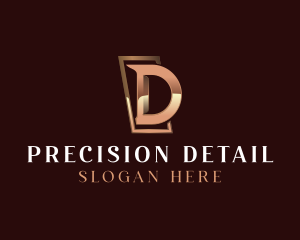 Luxury Letter D Business logo design