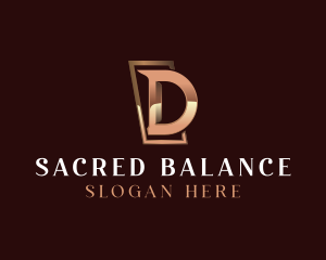 Luxury Letter D Business logo design