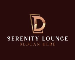 Luxury Letter D Business logo design