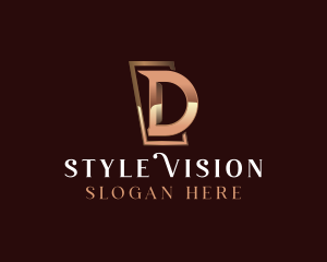 Luxury Letter D Business logo design