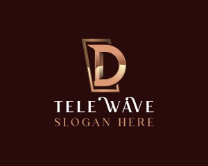 Luxury Letter D Business logo design