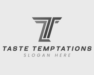 Logistics Transport Letter T logo design