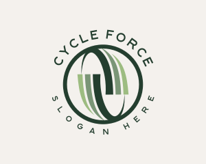 Corporate Graph Cycle logo design