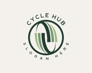 Corporate Graph Cycle logo design