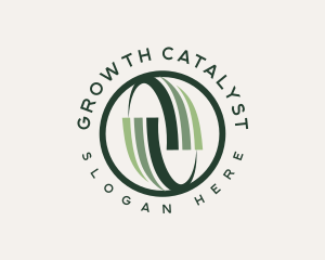 Corporate Graph Cycle logo design