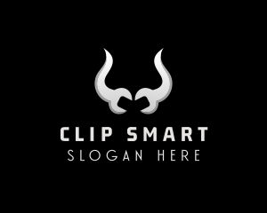 Bull Horn Mechanic Maintenance  logo design