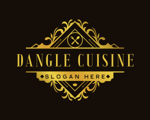 Elegant Restaurant Cuisine logo design