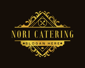 Elegant Restaurant Cuisine logo design