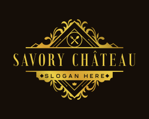 Elegant Restaurant Cuisine logo design