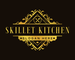 Elegant Restaurant Cuisine logo design