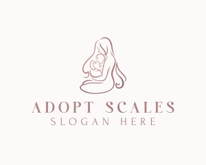 Mother Parenting Baby logo design