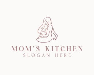 Mother Parenting Baby logo design