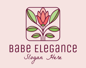 Elegant Flower Garden logo design