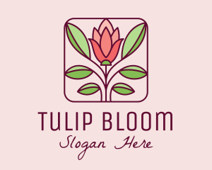 Elegant Flower Garden logo design