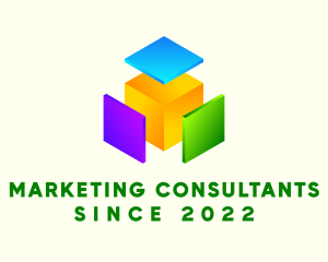 Digital Marketing Cube  logo design