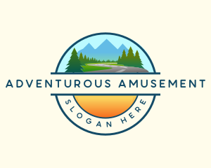 Adventure Road Landscape logo design